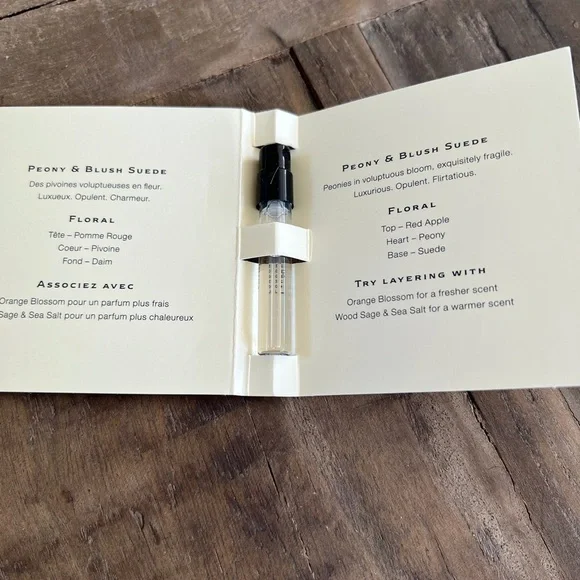 New Jo Malone Peony and Blush Suede Cologne 1.5ML - Picture 2 of 4